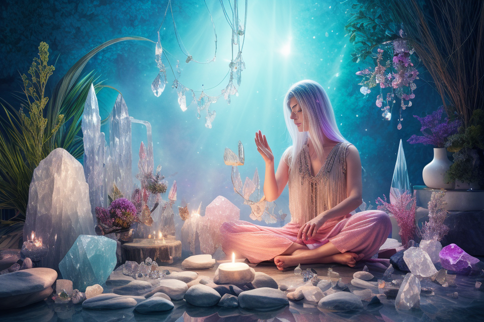 Exploring the Power of Crystals in Spiritual Practices: A Comprehensive Guide to Crystal Meditation